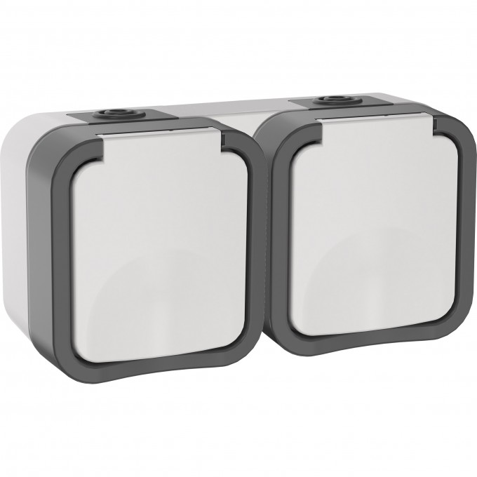 Розетка IEK 2-м ОП TORS 16А IP55 TS232 вертик. с заземл. с крышкой TS-R26-16-55-V-K41 Розетка IEK 2-м ОП TORS 16А IP55 TS232 вертик. с заземл. с крышкой TS-R26-16-55-V-K41