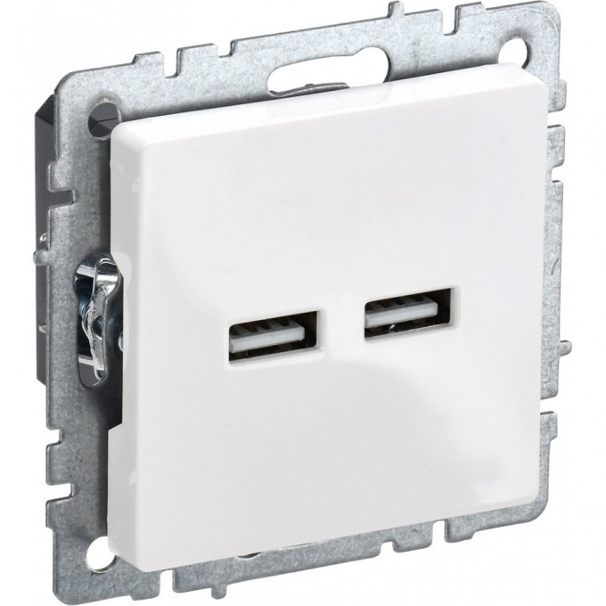 Розетка IEK BRITE USB A+A 3.1А РЮ10-1-БрБ BR-U21-D31-K01 Розетка IEK BRITE USB A+A 3.1А РЮ10-1-БрБ BR-U21-D31-K01