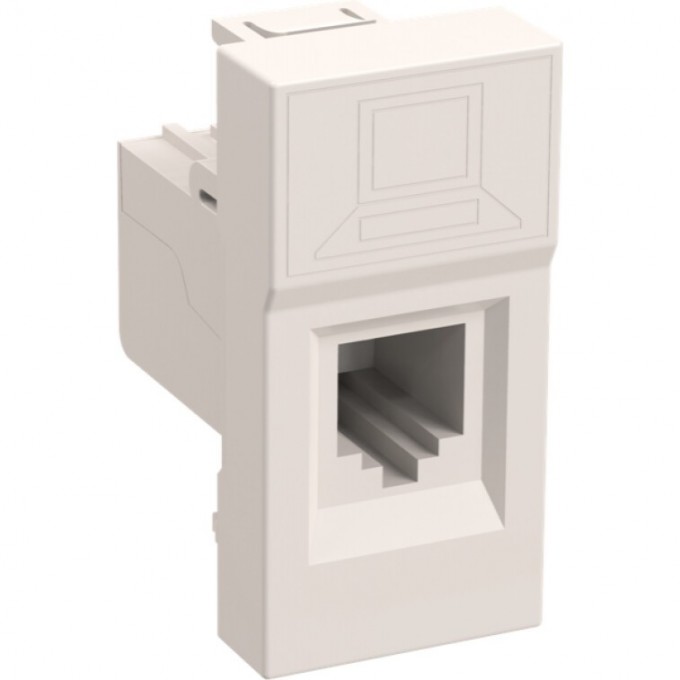 Розетка компьютерная IEK РКИ-10-00-П RJ-45 UTP кат.5e (на 1 модуль) ПРАЙМЕР белая - CKK-40D-RI1-K01 Розетка компьютерная IEK РКИ-10-00-П RJ-45 UTP кат.5e (на 1 модуль) ПРАЙМЕР белая - CKK-40D-RI1-K01