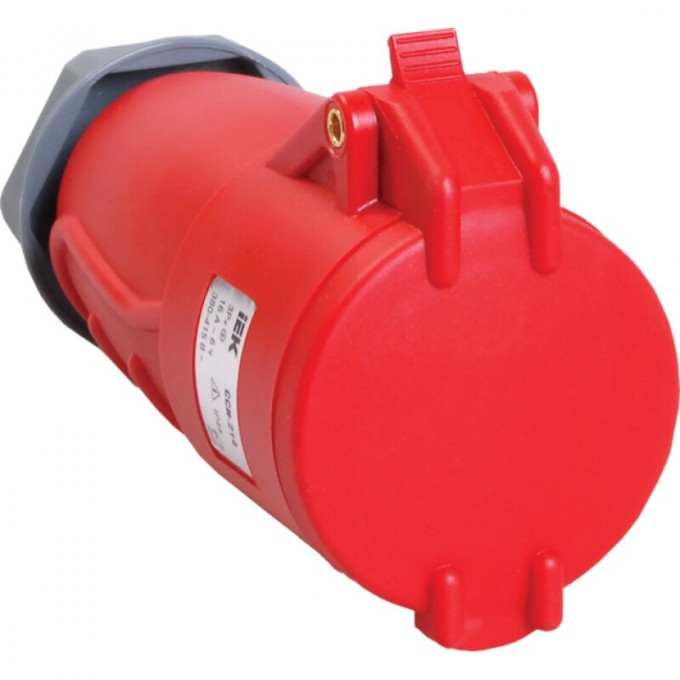 Розетка переносная IEK ССИ-214 16А-6ч/380-415В 3Р+РЕ IP44 MAGNUM - PSN22-016-4 Розетка переносная IEK ССИ-214 16А-6ч/380-415В 3Р+РЕ IP44 MAGNUM - PSN22-016-4