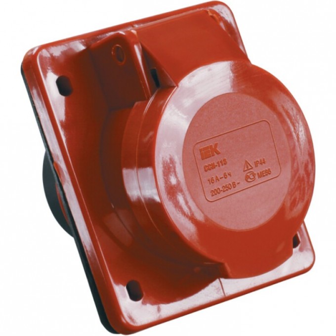 Розетка стационарная скрытая IEK ССИ-414 3Р+Е 16А 380-415В IP44 - PSR42-016-4 Розетка стационарная скрытая IEK ССИ-414 3Р+Е 16А 380-415В IP44 - PSR42-016-4