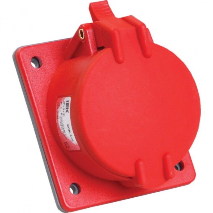 Розетка встраиваемая IEK ССИ-425 32А-6ч/200/346-240/415В 3Р+PЕ+NIP44 MAGNUM - PSN42-032-5 Розетка встраиваемая IEK ССИ-425 32А-6ч/200/346-240/415В 3Р+PЕ+NIP44 MAGNUM - PSN42-032-5