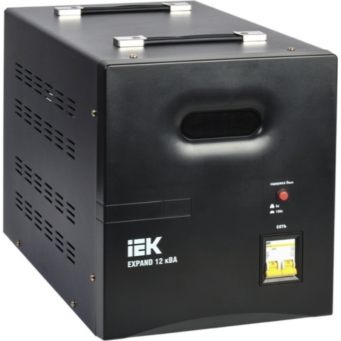 Стабилизатор напряжения переносной IEK EXPAND 12кВА - IVS21-1-012-11 Стабилизатор напряжения переносной IEK EXPAND 12кВА - IVS21-1-012-11