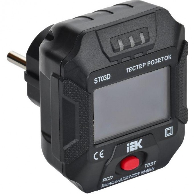 Тестер розеток IEK ST03D ARMA2L 5 A2L5-ST14-03 Тестер розеток IEK ST03D ARMA2L 5 A2L5-ST14-03