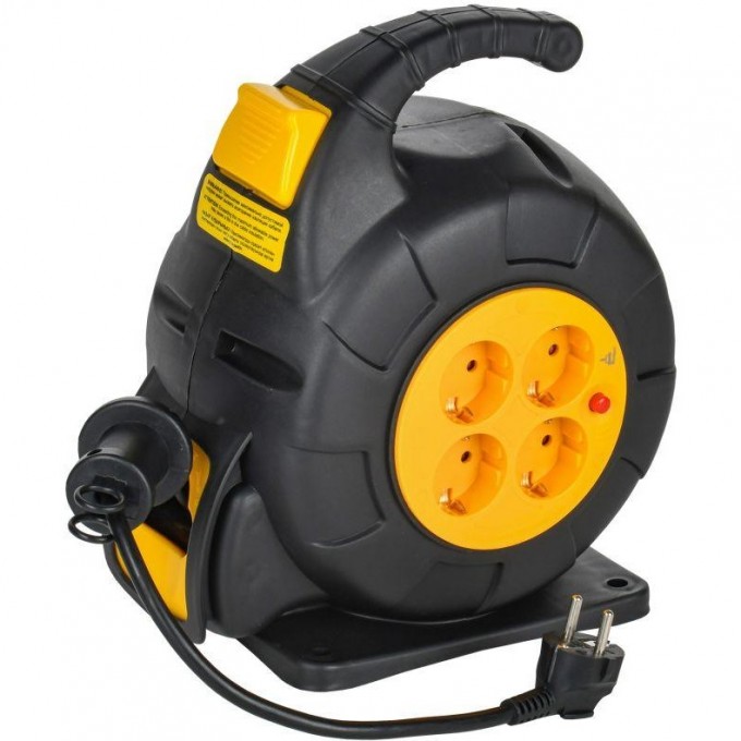Удлинитель на катушке IEK TWIST 4х10м с заземл. автосмотка 16А IP20 ПВС 3х1.5 TW-KP27-16-04-10 Удлинитель на катушке IEK TWIST 4х10м с заземл. автосмотка 16А IP20 ПВС 3х1.5 TW-KP27-16-04-10