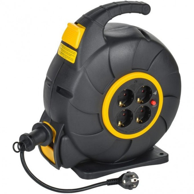Удлинитель на катушке IEK TWIST 4х20м с заземл. автосмотка 16А IP20 ПВС 3х1.5 TW-KP27-16-04-20 Удлинитель на катушке IEK TWIST 4х20м с заземл. автосмотка 16А IP20 ПВС 3х1.5 TW-KP27-16-04-20