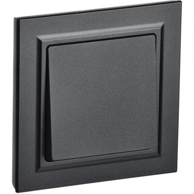 Выключатель 1-кл. IEK BRITE ВСР10-1-0-БрЧ 10А в сборе черный BR-V10-0-10-K02-F BR-V1-0-10-K02-F Выключатель 1-кл. IEK BRITE ВСР10-1-0-БрЧ 10А в сборе черный BR-V10-0-10-K02-F BR-V1-0-10-K02-F