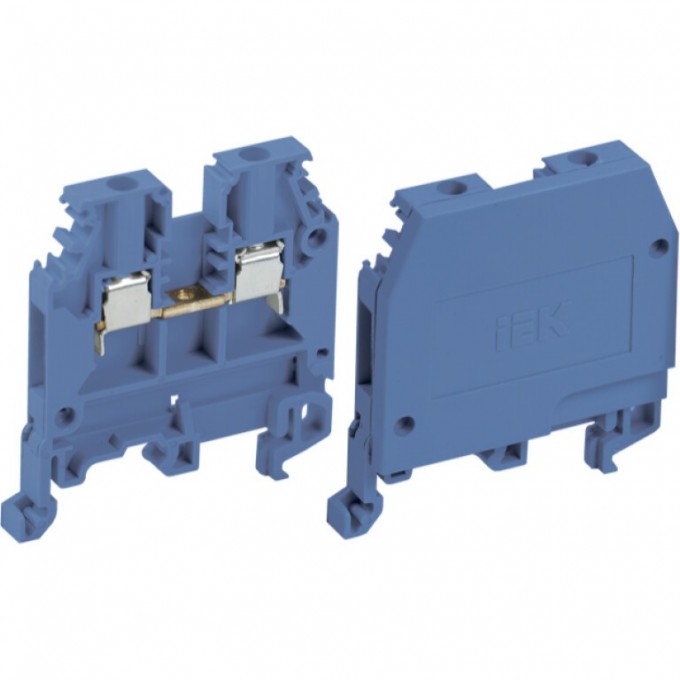 Зажим наборный IEK ЗНИ-2,5мм2 (JXB24А) синий - YZN10-002-K07 Зажим наборный IEK ЗНИ-2,5мм2 (JXB24А) синий - YZN10-002-K07