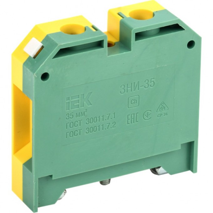 Зажим наборный IEK ЗНИ-35PEN 35мм2 (JXB-земля) - YZN20-035-K52 Зажим наборный IEK ЗНИ-35PEN 35мм2 (JXB-земля) - YZN20-035-K52